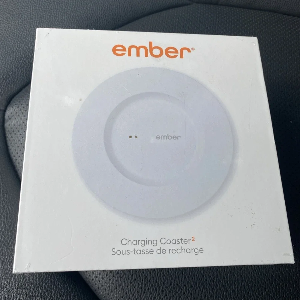 Ember‎ Charging Coaster 2 Wireless Charging For Use With Ember Temperature White